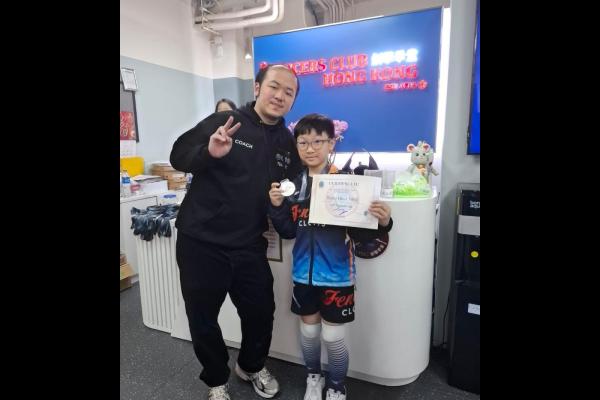 劍擊學堂（港島）季賽 U10男子花劍 亞軍 4A黃顯正