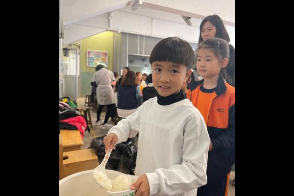 With such delicious dishes, of course we needed more rice – a truly bountiful feast!